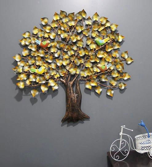 Handcrafted Metal Birch Tree for Wall Decor - ArtyCraftz.com
