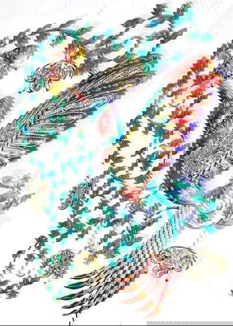 Handcrafted Metal Birds with Led for Wall Decor - ArtyCraftz.com