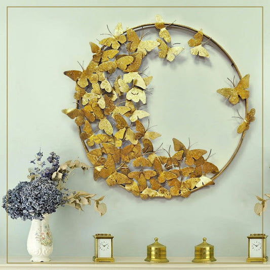 Handcrafted Metal Butterfly Frame for Wall Decor - ArtyCraftz.com