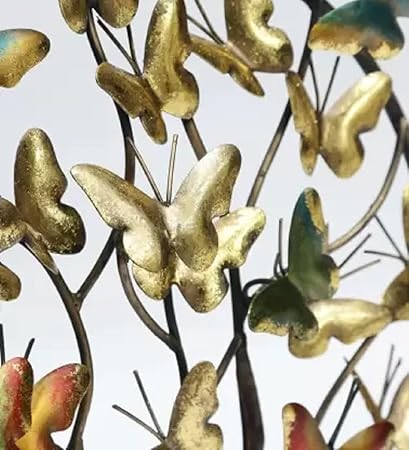 Handcrafted Metal Butterfly Tree for Showpiece