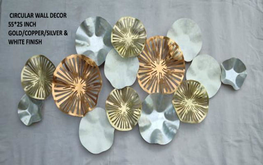 Handcrafted Metal Circular for Wall Decor - ArtyCraftz.com