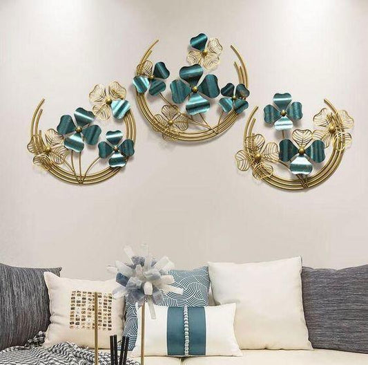 Handcrafted Metal Clover for Wall Decor - ArtyCraftz.com