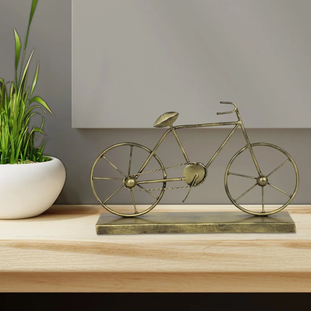 Handcrafted Metal Cycle for Showpiece -  ArtyCraftz.com