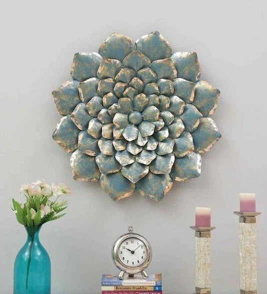 Handcrafted Metal Dahlia Flowers for Wall Decor - ArtyCraftz.com