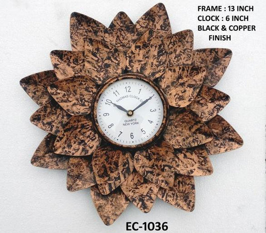 Handcrafted Metal Designer Clock for Wall Decor - ArtyCraftz.com