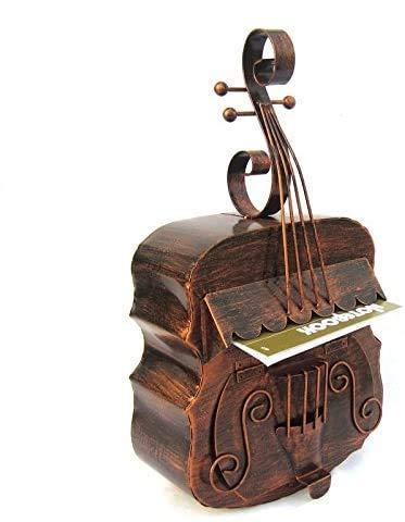 Handcrafted Metal Guitar Letter Box Wall Art