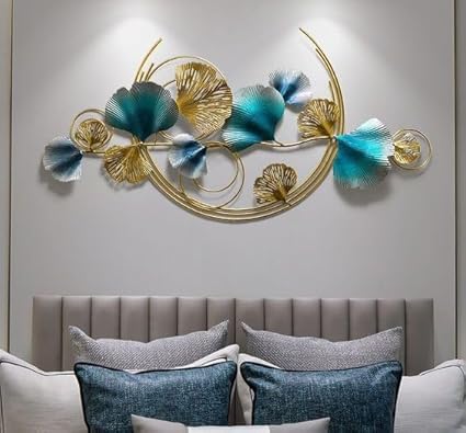 Handcrafted Metal Half Moon Wall Art