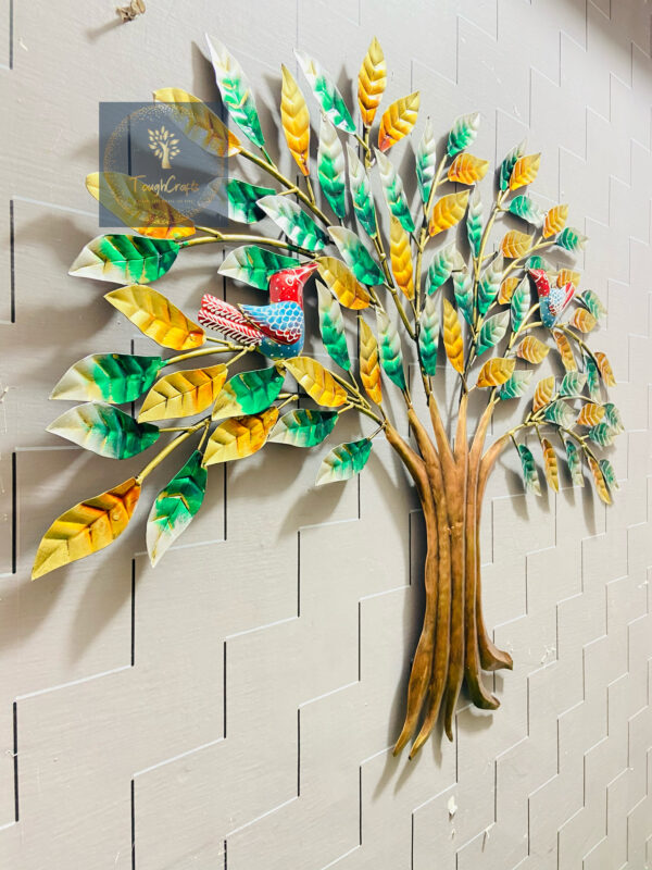 Handcrafted Metal Kalpatru Tree Art Wall Decor
