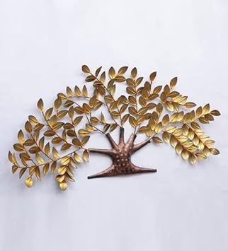 Handcrafted Metal Nano Tree Wall Art - ArtyCraftz.com