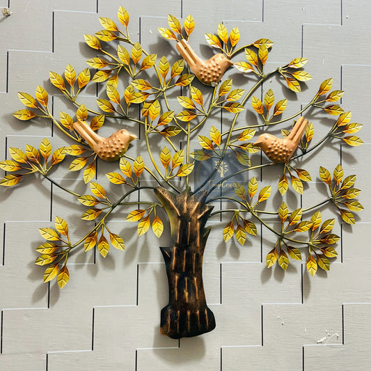 Handcrafted Metal Root Tree Wall Decor - ArtyCraftz.com