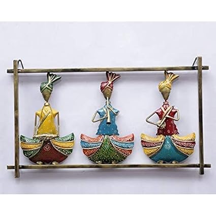 Handcrafted Metal Sardar Frame Wall Art