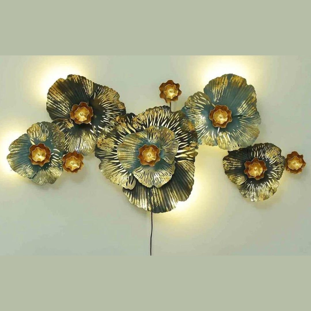 Handcrafted Metal Shine Wall Art - ArtyCraftz.com