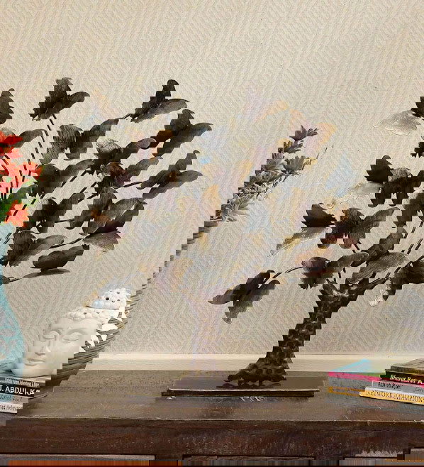 Handcrafted Metal Tree and Butterfly for Showpiece - ArtyCraftz.com