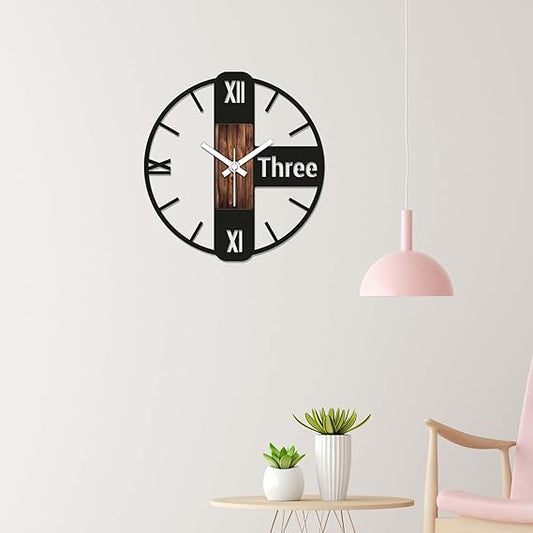 Handcrafted Metal Wall Clock