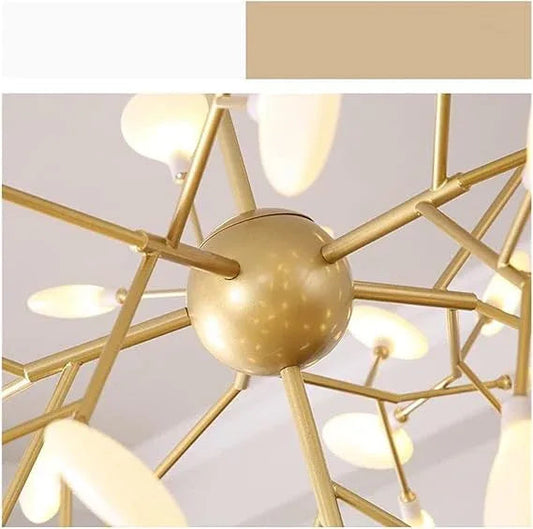 Handcrafted Moroccan Roof Mounted Hanging Chandelier