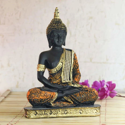 Polyresin Awakened Buddha Statue Showpiece-ArtyCraftz.com