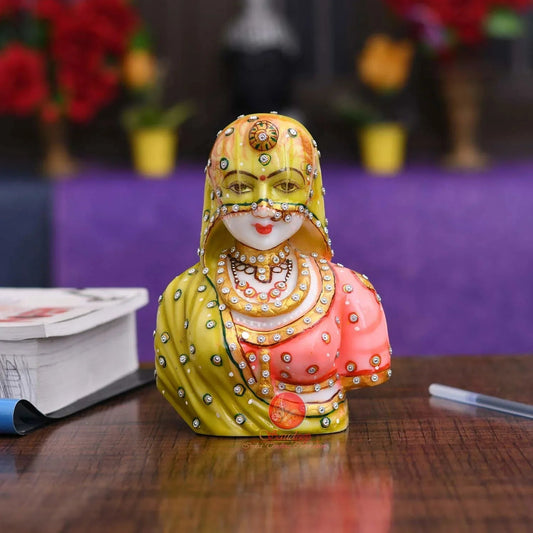 Handcrafted Rajhasthani Ghunghat Lady for Home & Office D?cor - ArtyCraftz.com