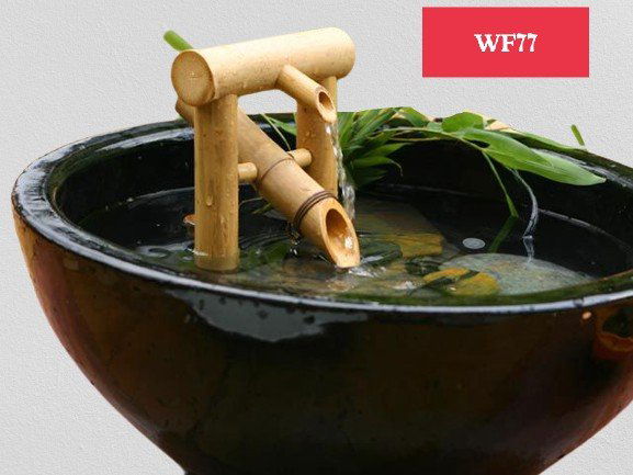 Handcrafted Tabletop Bamboo fountain - ArtyCraftz.com