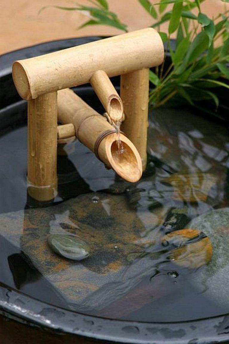 Handcrafted Tabletop Bamboo fountain - ArtyCraftz.com