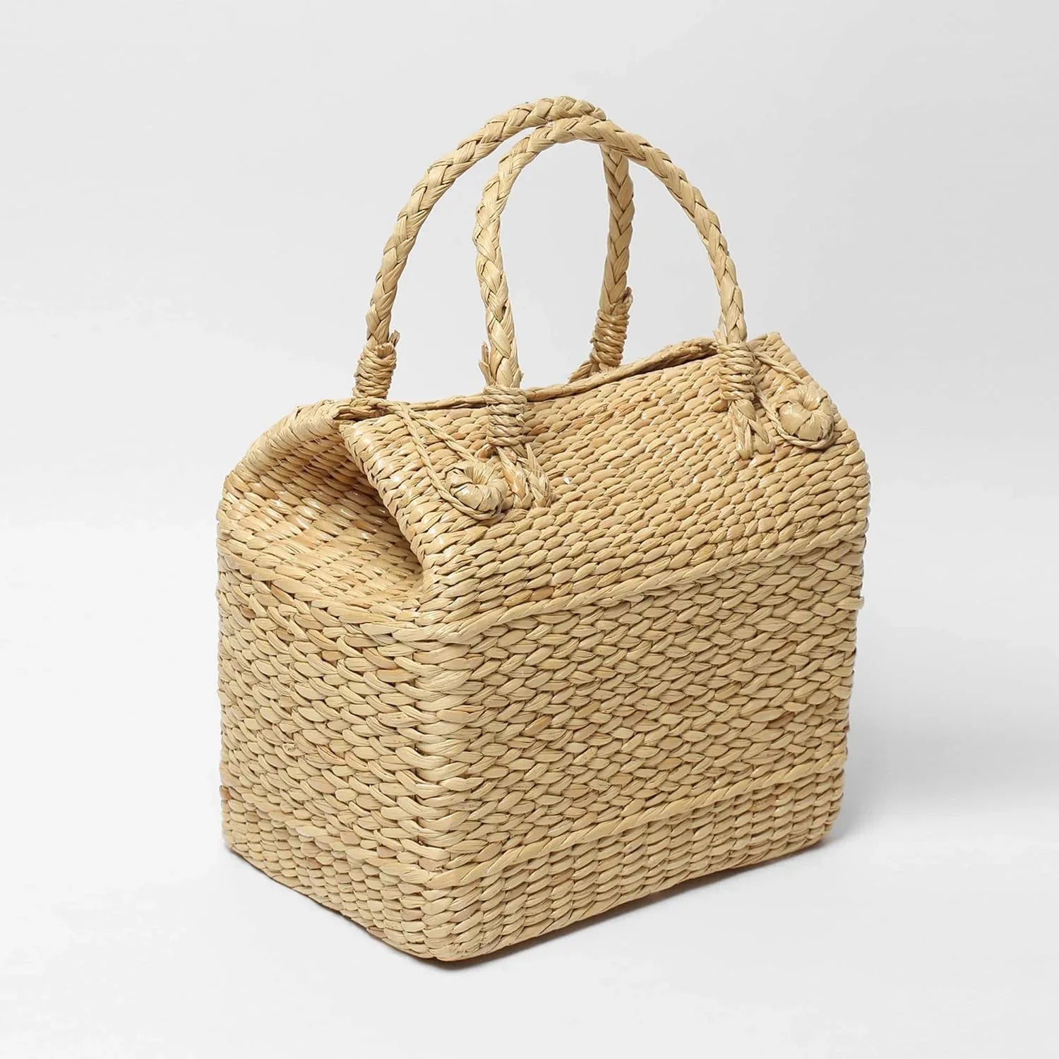 Handcrafted Water Reed Basket-ArtyCraftz.com