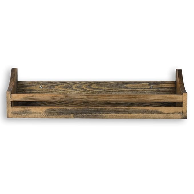 Handcrafted Wood Wall Shelf