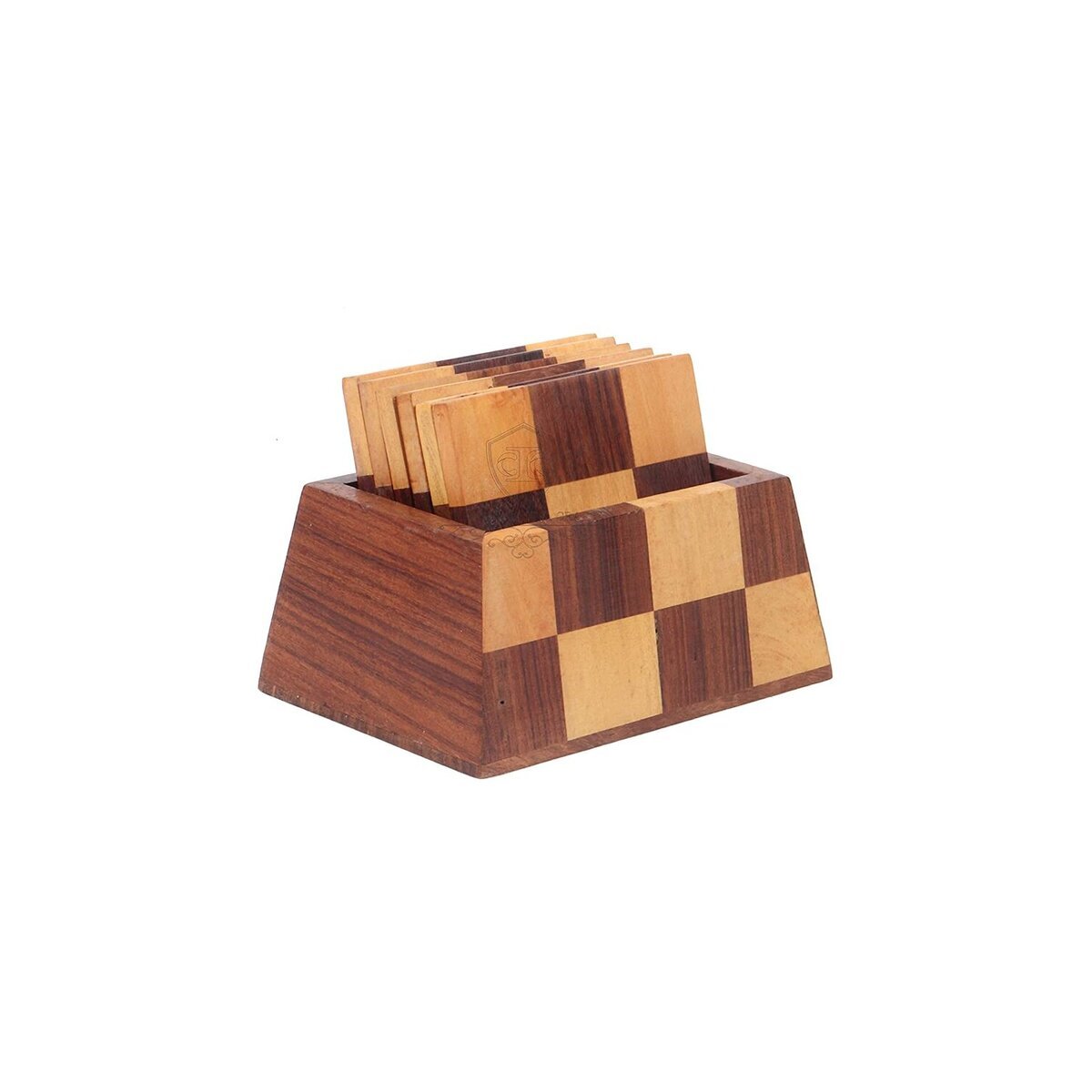 Handcrafted Wooden Coasters-ArtyCraftz.com