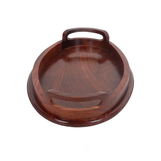 Handcrafted Wooden Oval Shape Serving Trays for Kitchen Accessories - ArtyCraftz.com