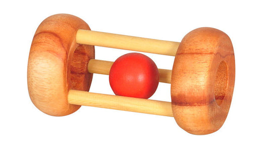 Handcrafted wooden Rolling Ball Cylinder - ArtyCraftz.com