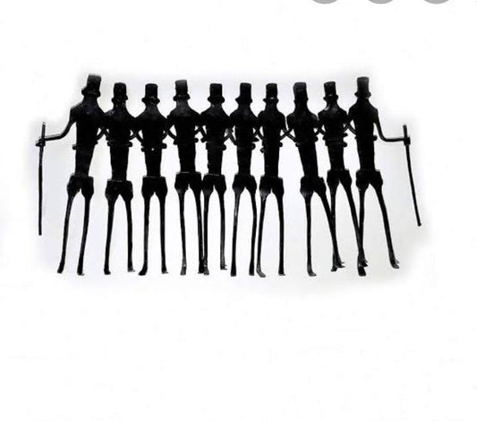 Handmade Bastar Iron Craft Tribal Dance - ArtyCraftz.com