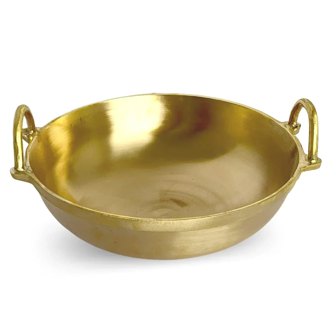 Handmade Bronze Kadai-ArtyCraftz.com