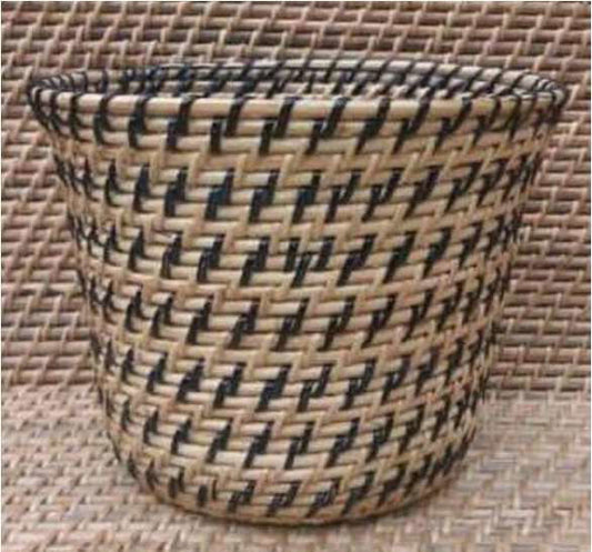 Handmade Cane Color Designer Planter for Home Decor and Gifting - ArtyCraftz.com