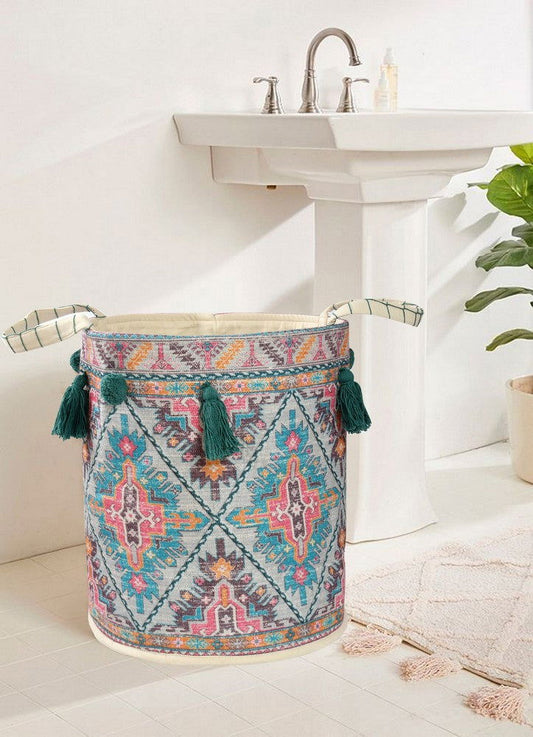 Handmade Canvas Basket for Home Decor - ArtyCraftz.com