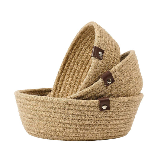 Handmade Jute Basket for Accessories - ArtyCraftz.com