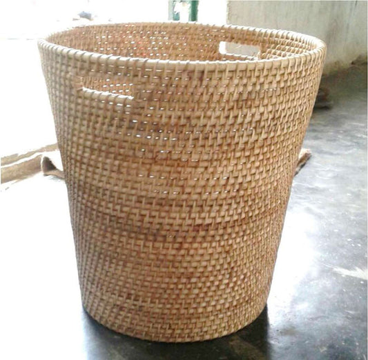 Handmade Laundry Basket with Cut Handles - ArtyCraftz.com