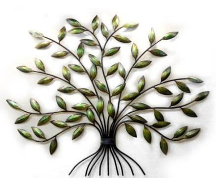 Handmade Metal Tre Wall Hanging for Home Decor and Gifting  26 *24 Inches - ArtyCraftz.com