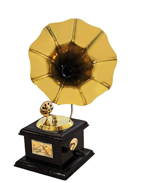 Handmade Vintage Dummy Gramophone for Home Decor-ArtyCraftz.com