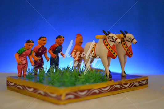 Handmade Wooden Kondapalli Village Cultivation - ArtyCraftz.com