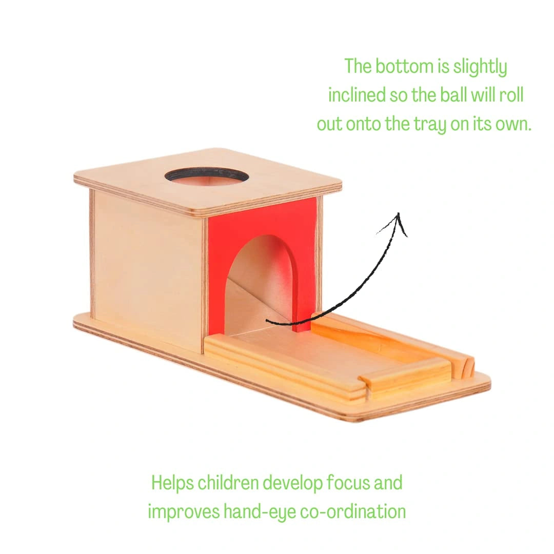 Handmade Wooden Object Permanence Box - ArtyCraftz.com