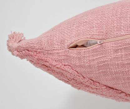 Handwoven Knitted Cotton Tufted Pillow Cushion Cover-ArtyCraftz.com