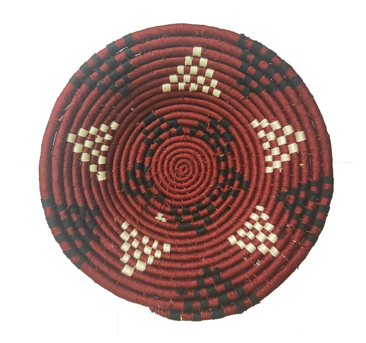 Handwoven Sabai Grass Marron Basket & Wall Hanging-ArtyCraftz.com