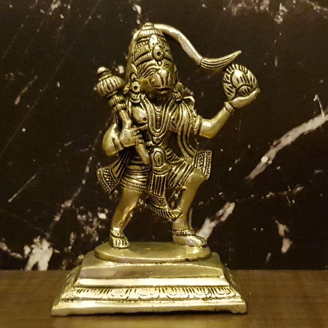 Hanuman Lifting Parvat Idol-ArtyCraftz.com