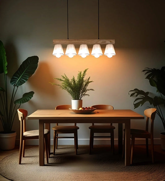 Hexa Brown Series Hanging Lamp-ArtyCraftz.com