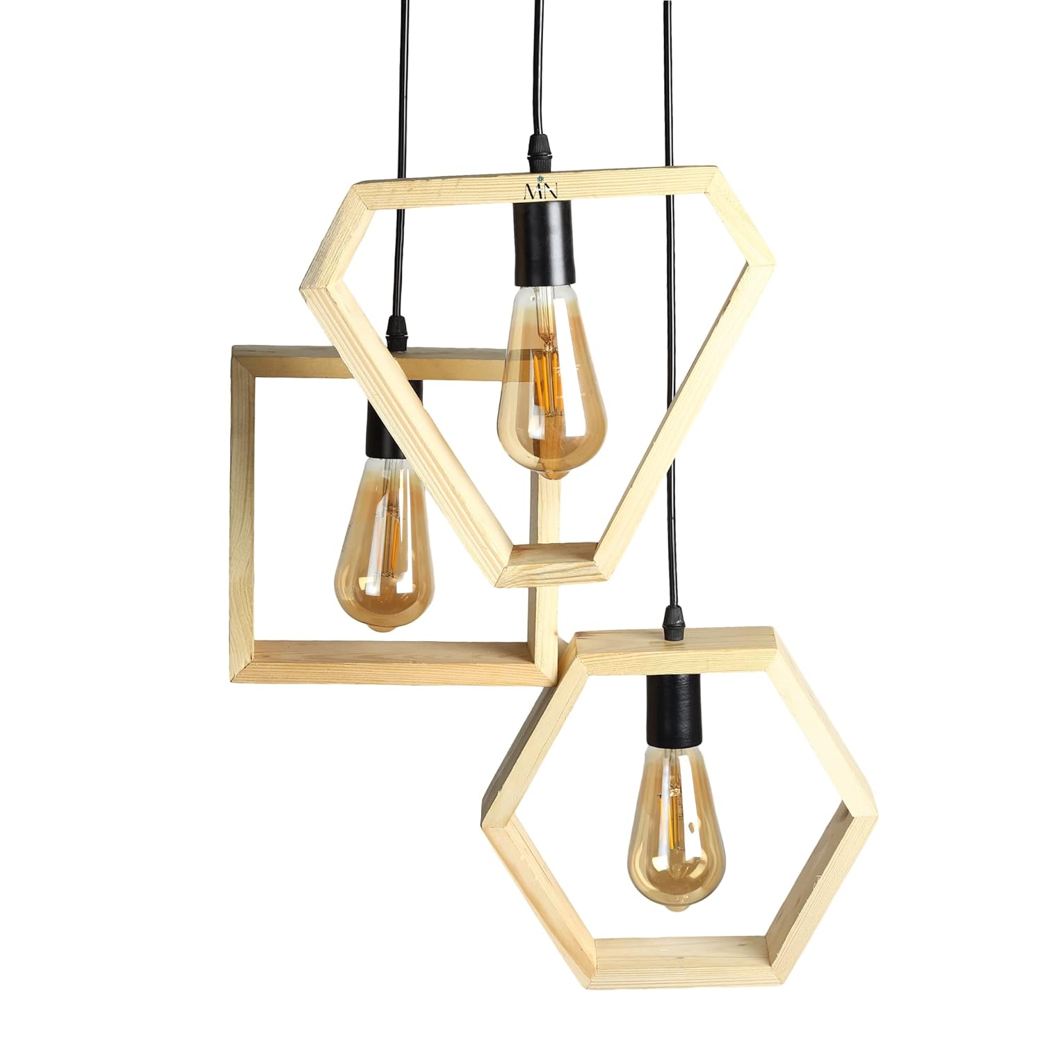 Hexagon Square Triangle Shape Pendant Light-ArtyCraft