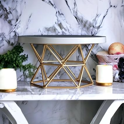 Hexagonal Dent Cake Stand