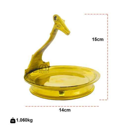 Brass Kuthira Vilakku/Horse Headed Hanging Diya - ArtyCraftz.com