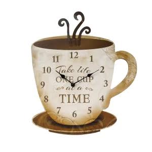 Hot Coffee Wall Clock