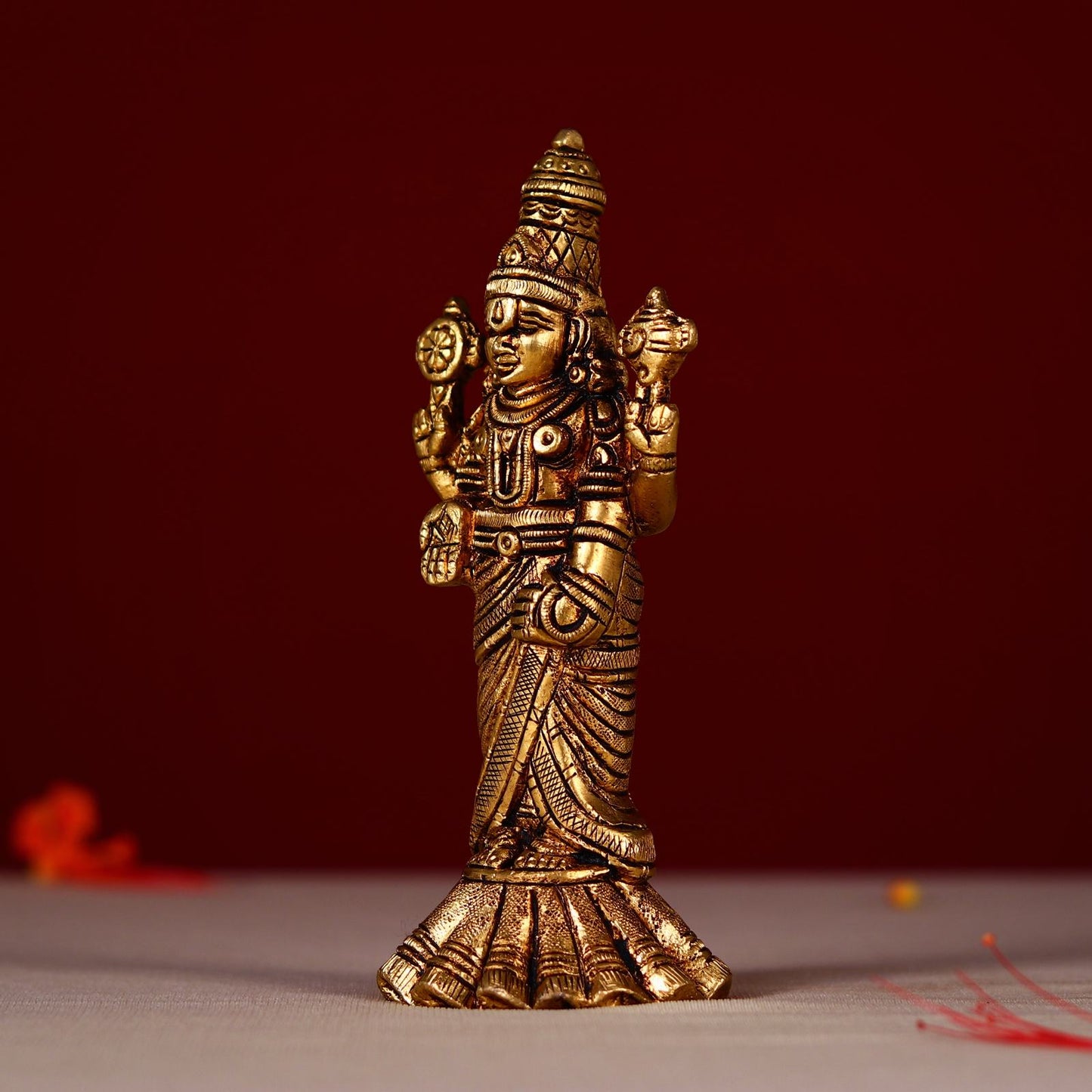 Brass Tirupati Balaji Height 5 Inch
