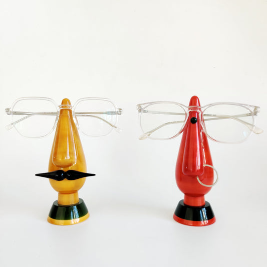 Handmade Wooden Etikoppaka Spectical Stand