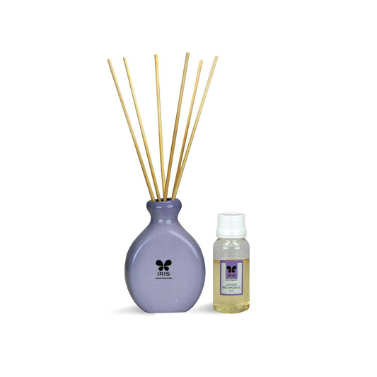 IRIS Lavender Reed Diffuser - Purple color