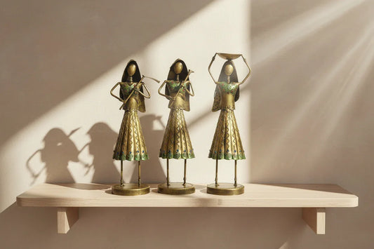 Iron Working Women Statues- ArtyCraftz.com